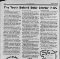 The Truth Behind Solar Energy in SC