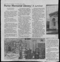 Porter Memorial Library/A survivor