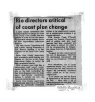 Rio directors critical of coast plan change