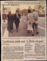 Lesbians seek out 'a little utopia