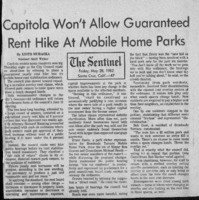 Capitola won't allow guaranteed rent hike at mobile home parks