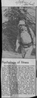 Psychology of fitness