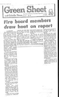 Fire board members draw heat on report