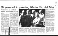 50 years of improving life in Rio del Mar