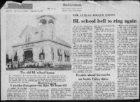 BL school bell to ring again