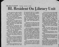 BL Resident On Library Unit