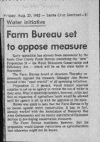 Farm Bureau set to oppose measure