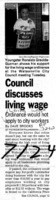 Council discusses living wage