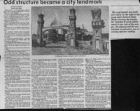 Odd structure became a city landmark