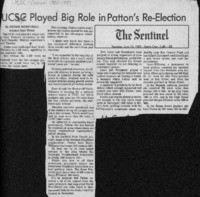 UCSC Played Big Role in Patton's Re-Election