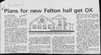 Plans for new Felton hall get OK