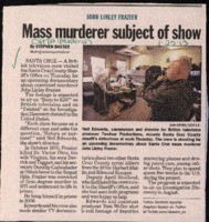 Mass murderer subject of show