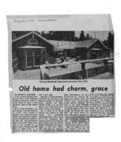 Old home had charm, grace