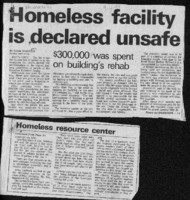 Homeless facility is declared unsafe