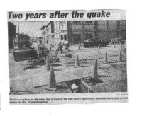 Two years after the quake