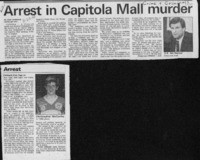 Arrest in Capitola Mall Murder