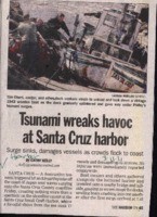 Tsunami wreaks havoc at Santa Cruz harbor