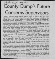 County dump's future concerns supervisors