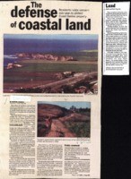 The defense of coastal land