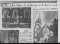 St. Patrick's church: a Watsonville landmark