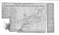 Annexation Plan Could Surround Sky Park