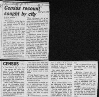 Census recount sought by city