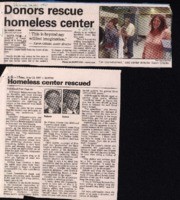 Donors rescue homeless center