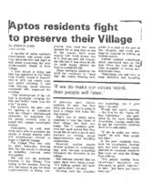 Aptos residents fight to preserve their Village