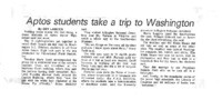 Aptos students take a trip to Washington