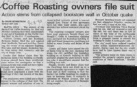 Coffee Roasting owners file suit
