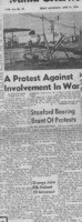 A protest against involvement in war