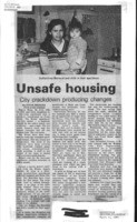 Unsafe housing