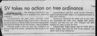 SV takes no action on tree ordinance