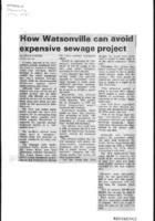 How Watsonville can avoid expensive sewage project