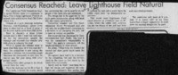 Consensus Reached: Leave Lighthouse Field Natural