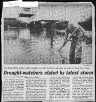 Drought-watchers elated by latest storm