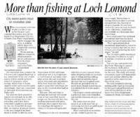 More than fishing at Loch Lomond