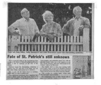 Fate of St. Patrick's still unknown