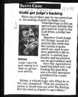 Goats get judge's backing