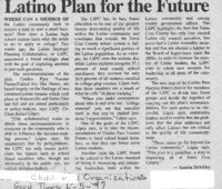 Latino Plan for the Future