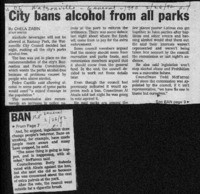 City bans alcohol from all parks