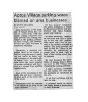 Aptos Village parking woes blamed on area businesses