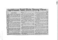 Lighthouse Field Elicits Strong Views