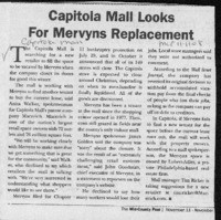 Capitola Mall Looks For Mervyns Replacement