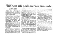 Planners OK park on Polo Grounds