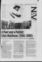 A Poet and a Patriot: Chris Matthews (1946-2008)