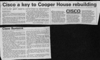 Cisco a key to Cooper Hose rebuilding