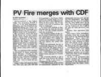 PV Fire merges with CDF