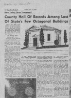 County Hall of Records among last of state's few octagonal buildings