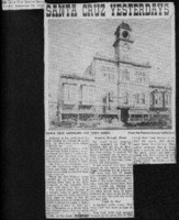 Santa Cruz Landmark-The Town Clock